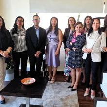 Délégation de la BMOI en visite à BCP Bank (Mauritius) en juin 2025.